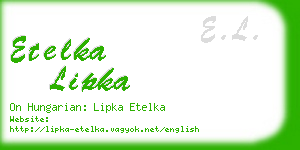 etelka lipka business card